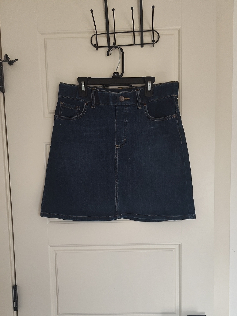 Lee Indigo A-Line Denim Skirt